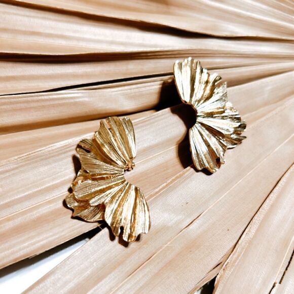 bohemian clip-on earrings A253 - Picture 3 of 5